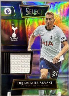 Dejan Kulusevski #SW-DK Soccer Cards 2022 Panini Select Premier League Swatches