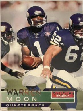Warren Moon #90 1995 Skybox Impact Football