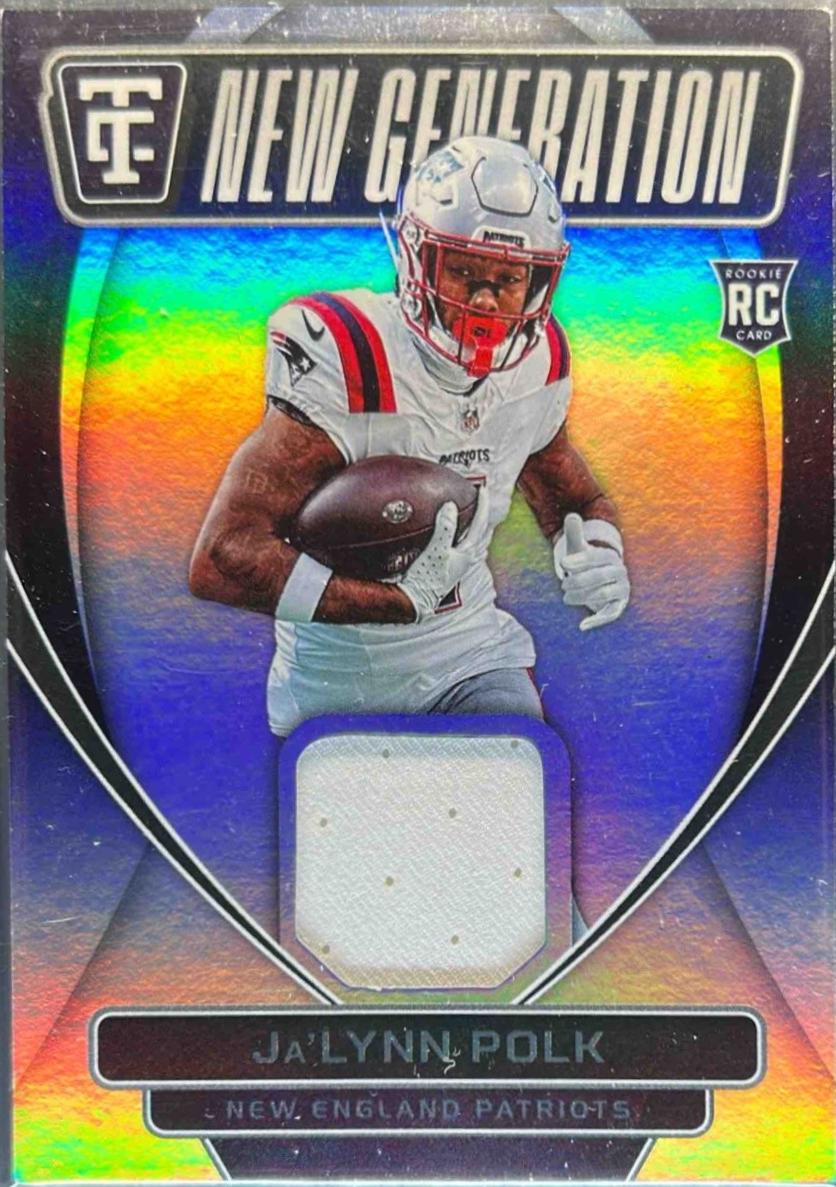 Ja'Lynn Polk #14 2024 Panini Totally Certified New Generation Jersey Football