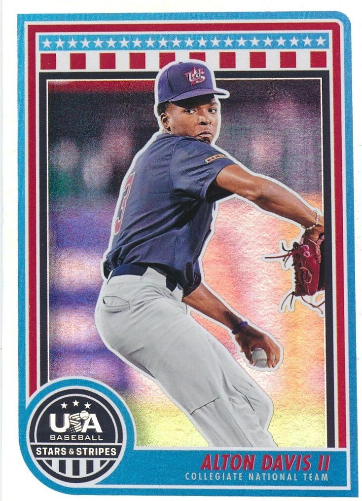 Alton Davis II #25 Baseball Cards 2025 Panini Stars and Stripes