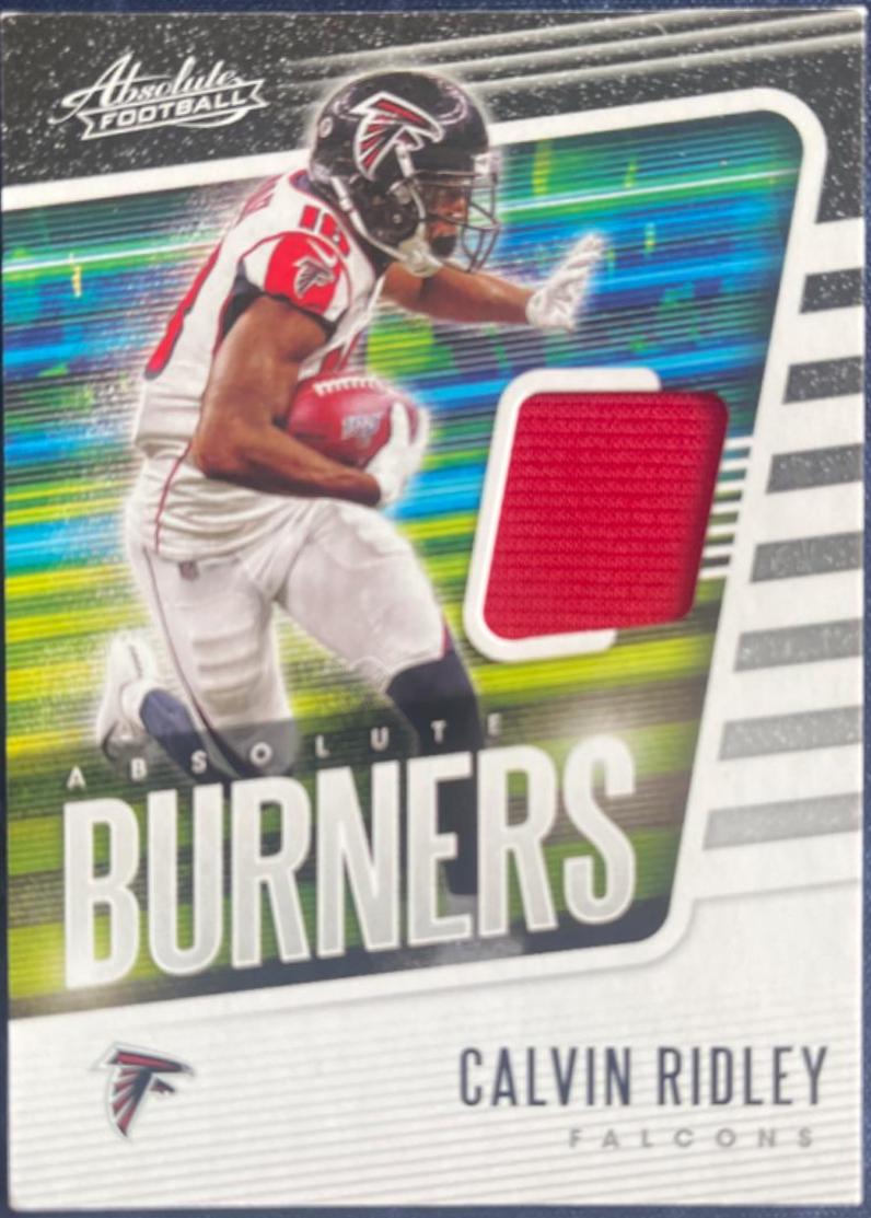 Calvin Ridley #15 Football Cards 2020 Panini Absolute Burners