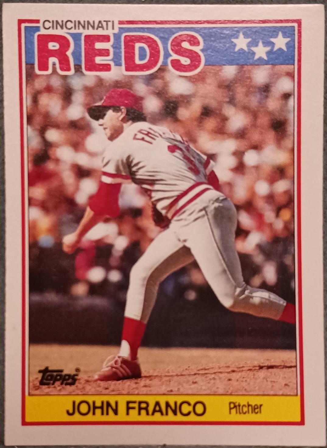 John Franco #24 Baseball Cards 1988 Topps American