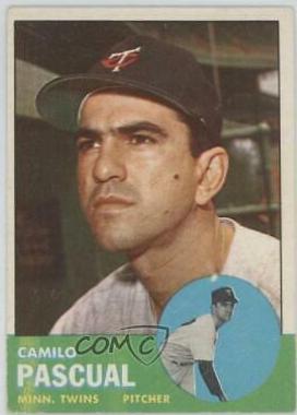 Camilo Pascual #220 1963 Topps Baseball