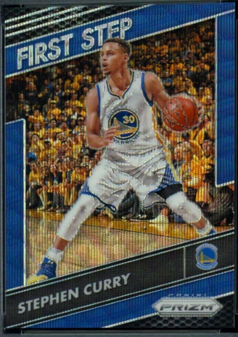 Stephen Curry [Blue Wave Prizm] #4
