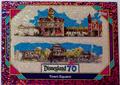 Town Square [Pink Shimmer Foil] | 2025 Topps Disneyland 70th Anniversary
