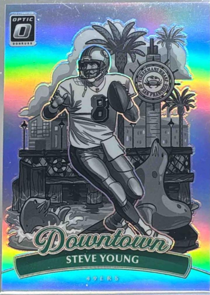 how rare are downtown football cards Amazon.com: Donruss NFL Trading Cards 2025 Downtown Collection, 81 Cards,  Oversized Card Pack : Sports & Outdoors main image 1