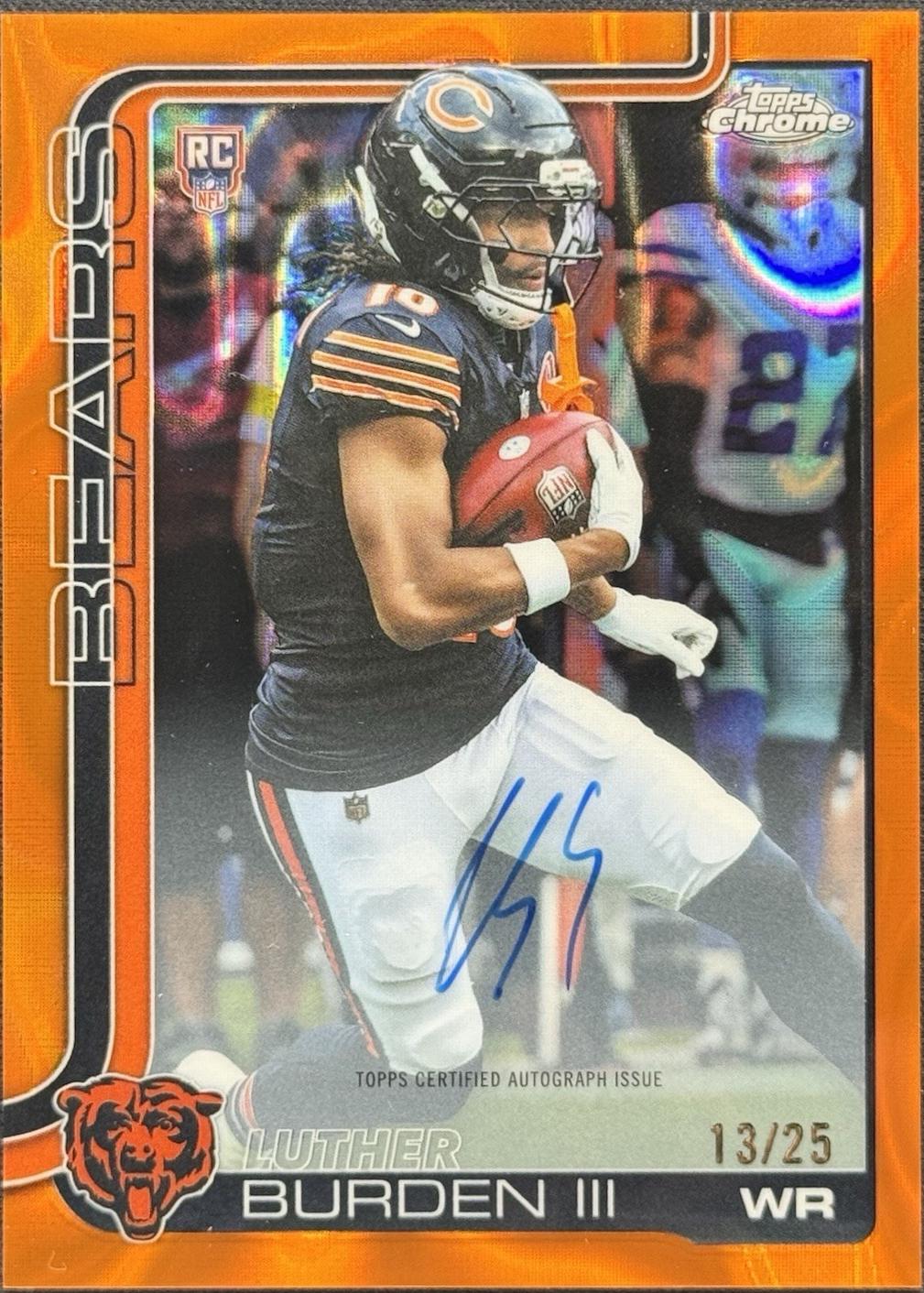 Luther Burden III [Orange Lava Refractor] #RA-LB