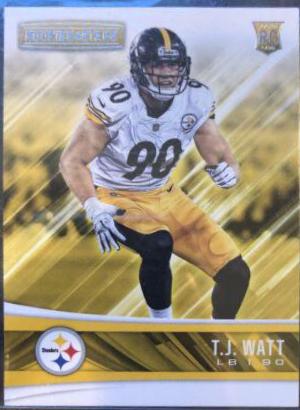T.J. Watt #230 Football Cards 2017 Panini Rookies & Stars