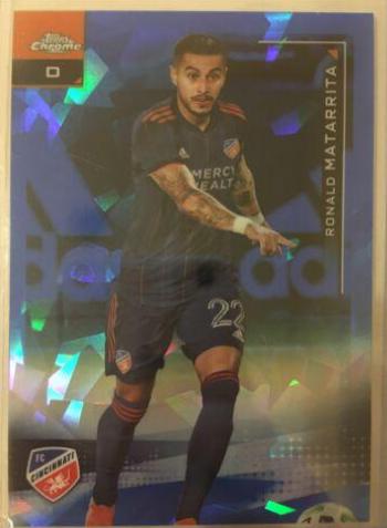 Ronald Matarrita #104 2021 Topps Chrome MLS Sapphire