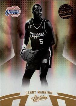 Danny Manning #122 Basketball Cards 2010 Panini Absolute Memorabilia