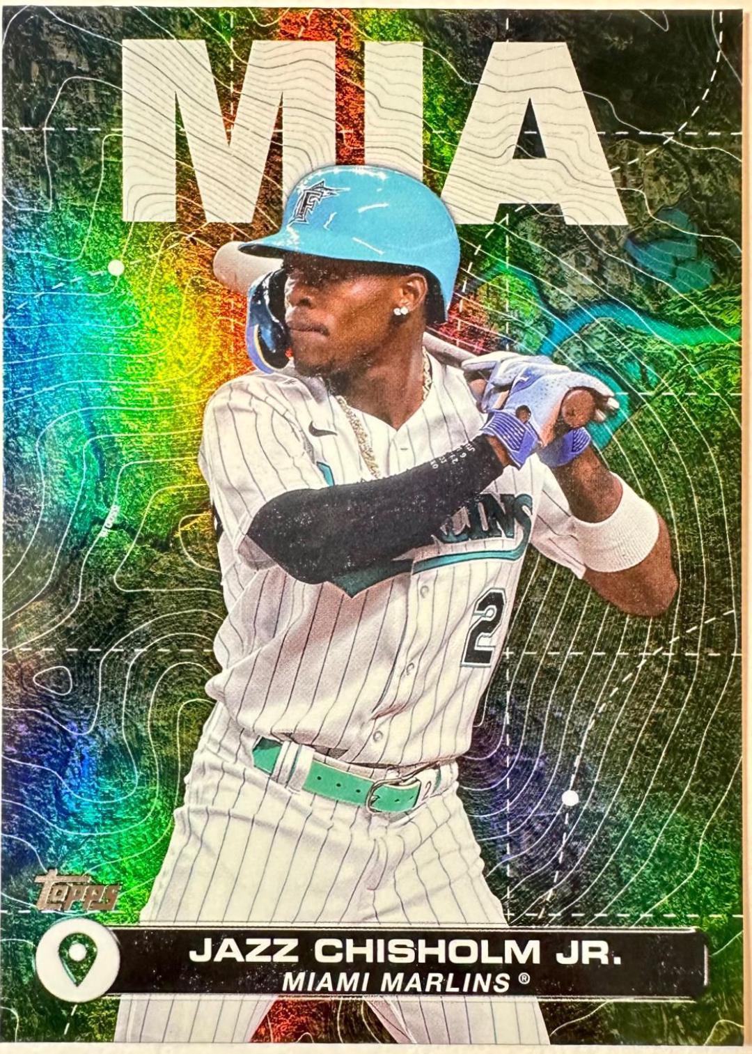 Jazz Chisholm Jr. #CTC-15 Baseball Cards 2024 Topps City to City