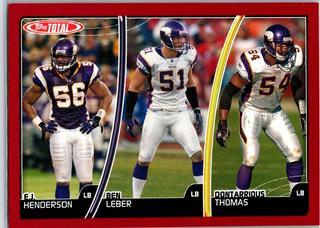 E. J. Henderson, Dontarrious Thomas, Ben Leber