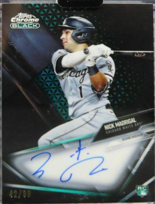 Nick Madrigal [Green Refractor] #CBA-NM