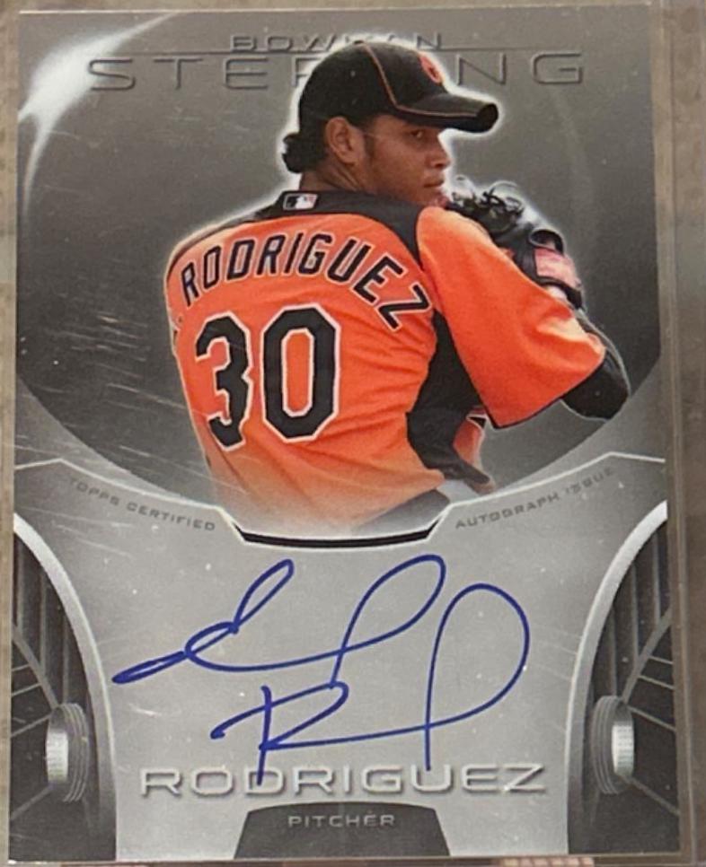 Eduardo Rodriguez #BSAP-ER Baseball Cards 2013 Bowman Sterling Autograph Prospects