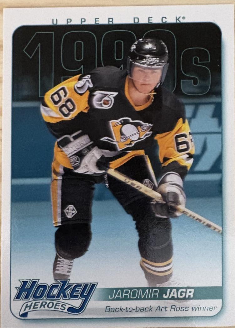 Jaromir Jagr #HH64 2013 Upper Deck Hockey Heroes