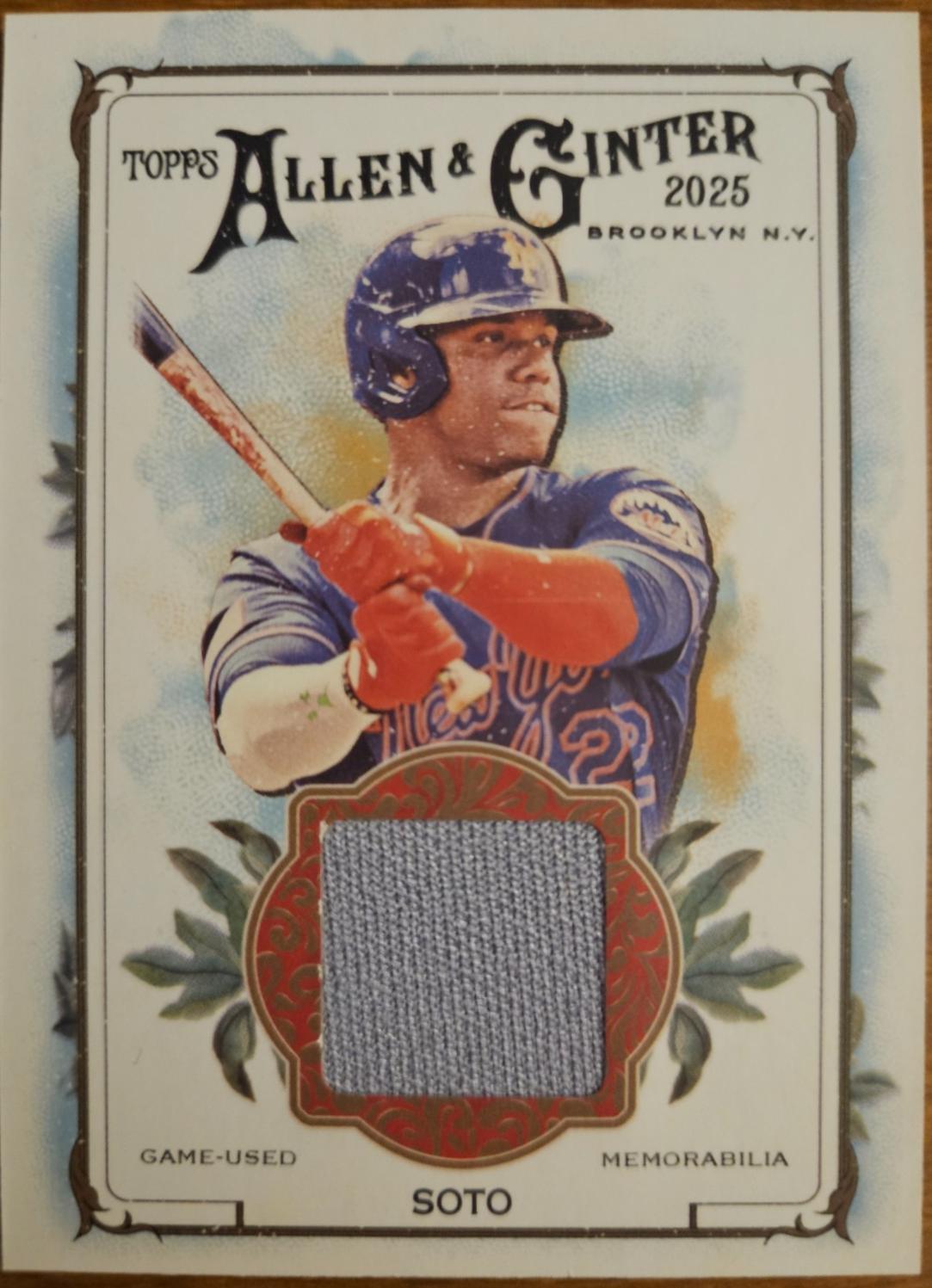 Juan Soto [Allen and Ginter Back] #AGR-JS