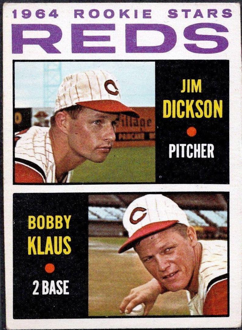 Jim Dickson, Bobby Klaus #524 Baseball Cards 1964 Topps