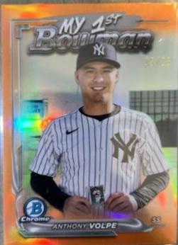 Anthony Volpe [Orange Mojo Refractor] #M1B-30