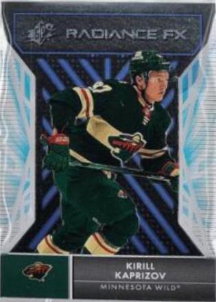 Kirill Kaprizov #RFX-15 Hockey Cards 2021 SPx Radiance FX