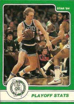 Larry Bird #5 Basketball Cards 1984 Star