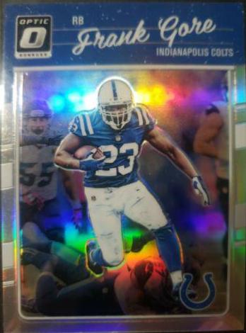 Frank Gore #45 2016 Panini Donruss Optic Football
