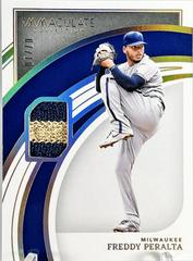 Freddy Peralta [Gold] #94 Baseball Cards 2022 Panini Immaculate Prices