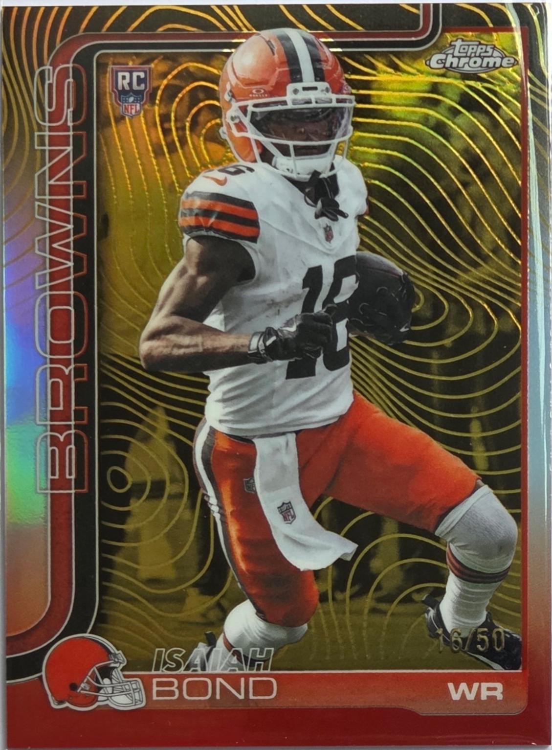 Isaiah Bond [Gold Etch Variation] #341