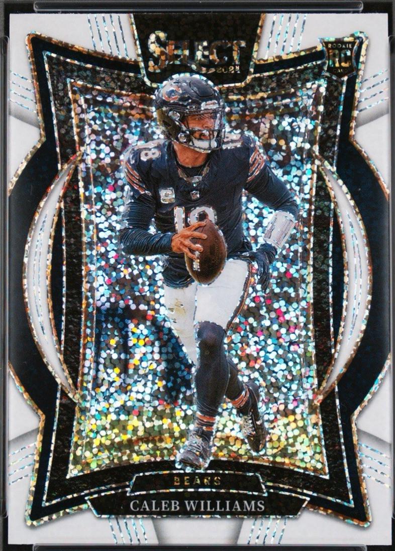 Caleb Williams [White Sparkle Prizm] #25