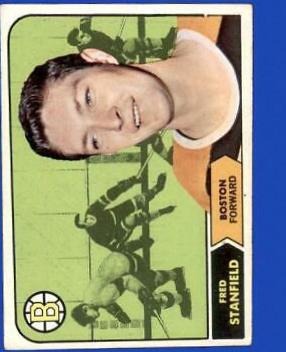 Fred Stanfield #10 Hockey Cards 1968 Topps
