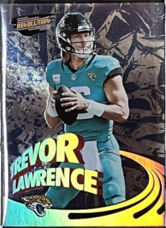 Trevor Lawrence #PR-10 Football Cards 2022 Panini Zenith Pacific Revolution