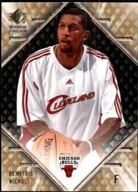 Demetris Nichols #101 2007-08 SP Rookie Edition Basketball