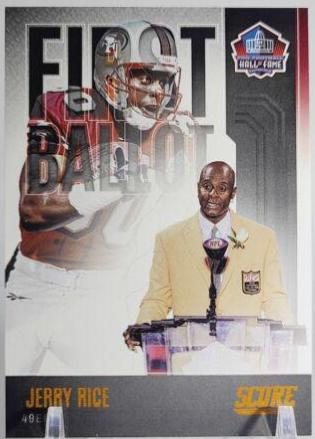 Jerry Rice [Orange] #FB-JR