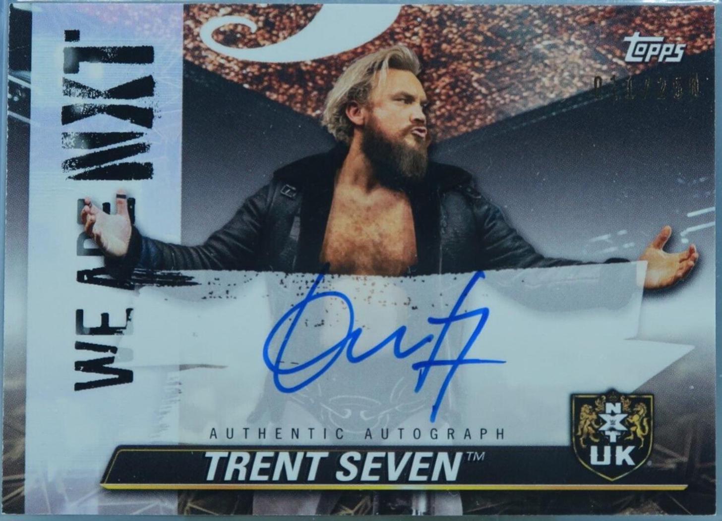 Trent Seven #A-T7 Wrestling Cards 2021 Topps WWE We Are NXT Autographs