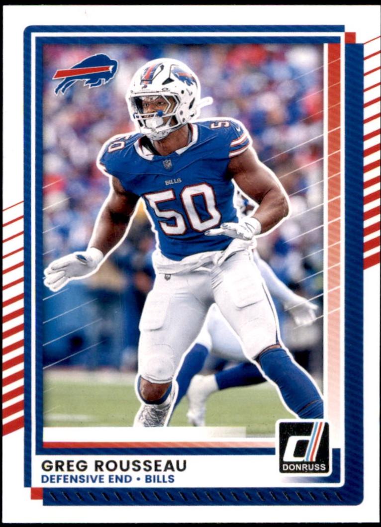 Greg Rousseau #113 2025 Panini Donruss Football
