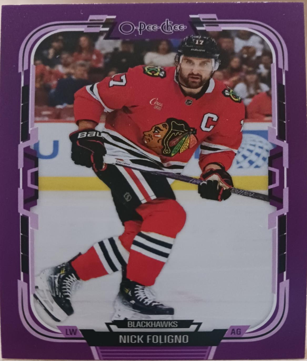 Nick Foligno [Purple Border] #481