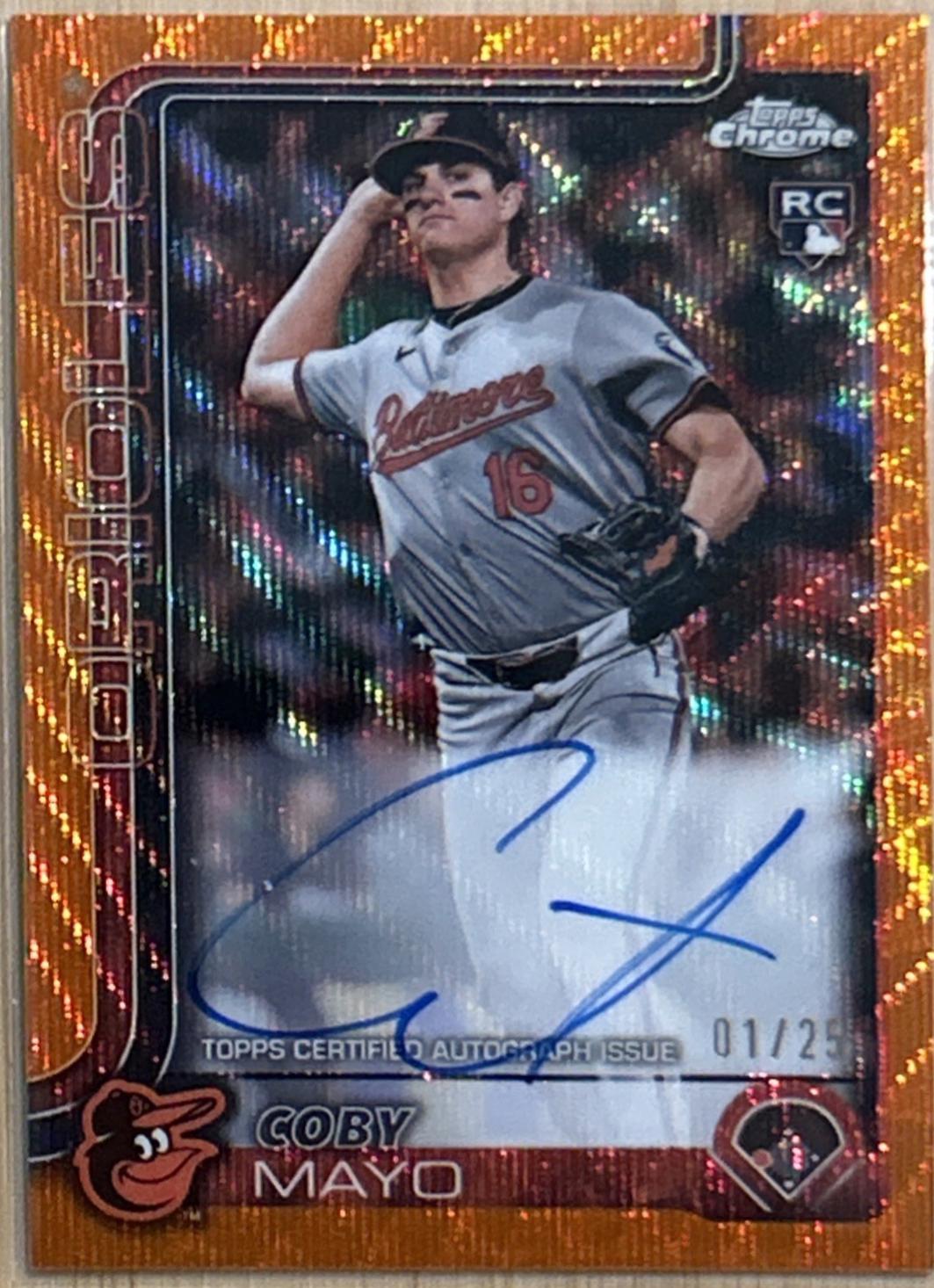 Coby Mayo [Orange Refractor] #RA-CMA