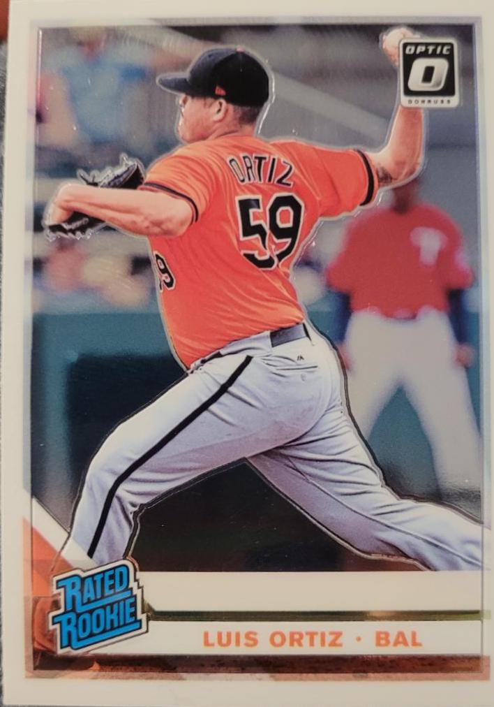 Luis Ortiz #71 Baseball Cards 2019 Panini Donruss Optic
