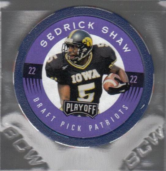 Sedrick Shaw #22 1997 Playoff Absolute Football