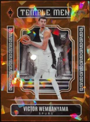 Victor Wembanyama [Orange Ice] #7 Prices | 2023 Panini Phoenix