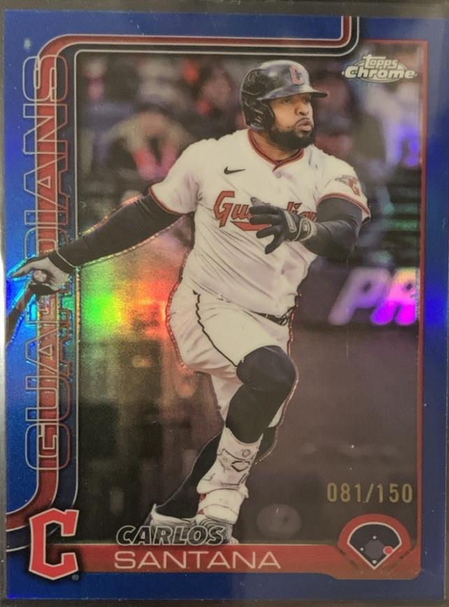 Carlos Santana [Blue Refractor] #USC11 Prices | 2025 Topps Chrome