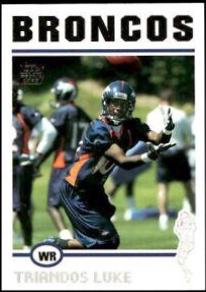Triandos Luke #369 2004 Topps Football
