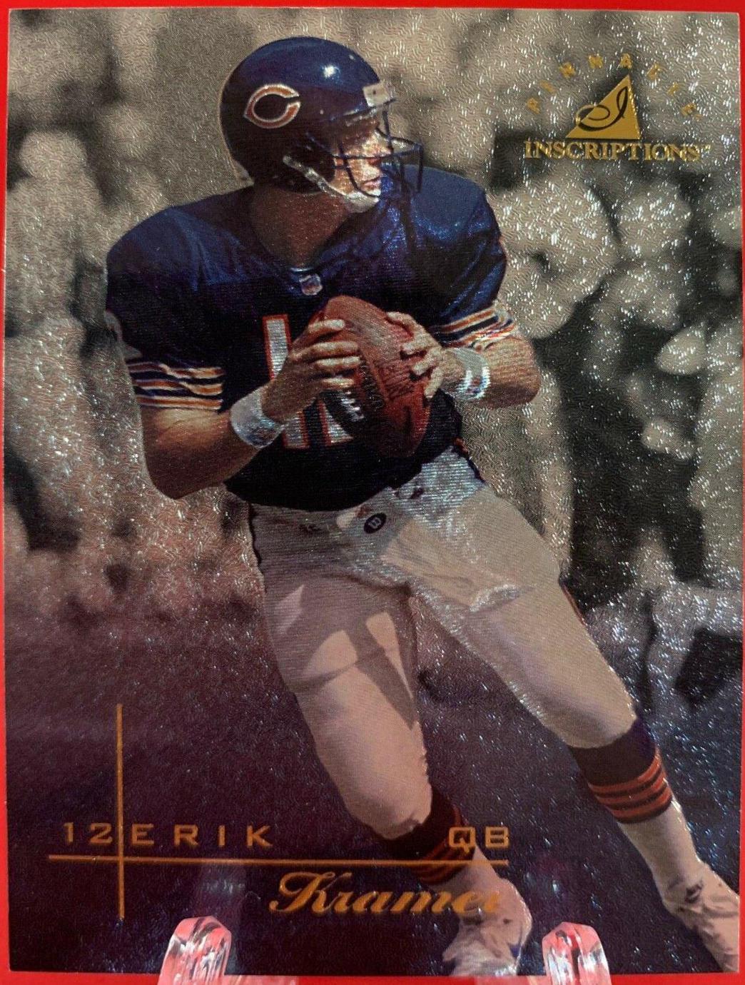 Erik Kramer #28 1997 Pinnacle Inscriptions Football