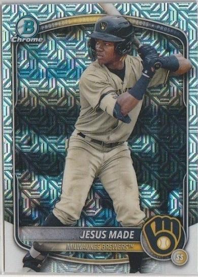 Jesus Made [Mojo] #BCP-245 Prices | 2025 Bowman Chrome Prospects