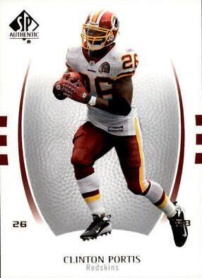 Clinton Portis #25 Football Cards 2007 SP Authentic
