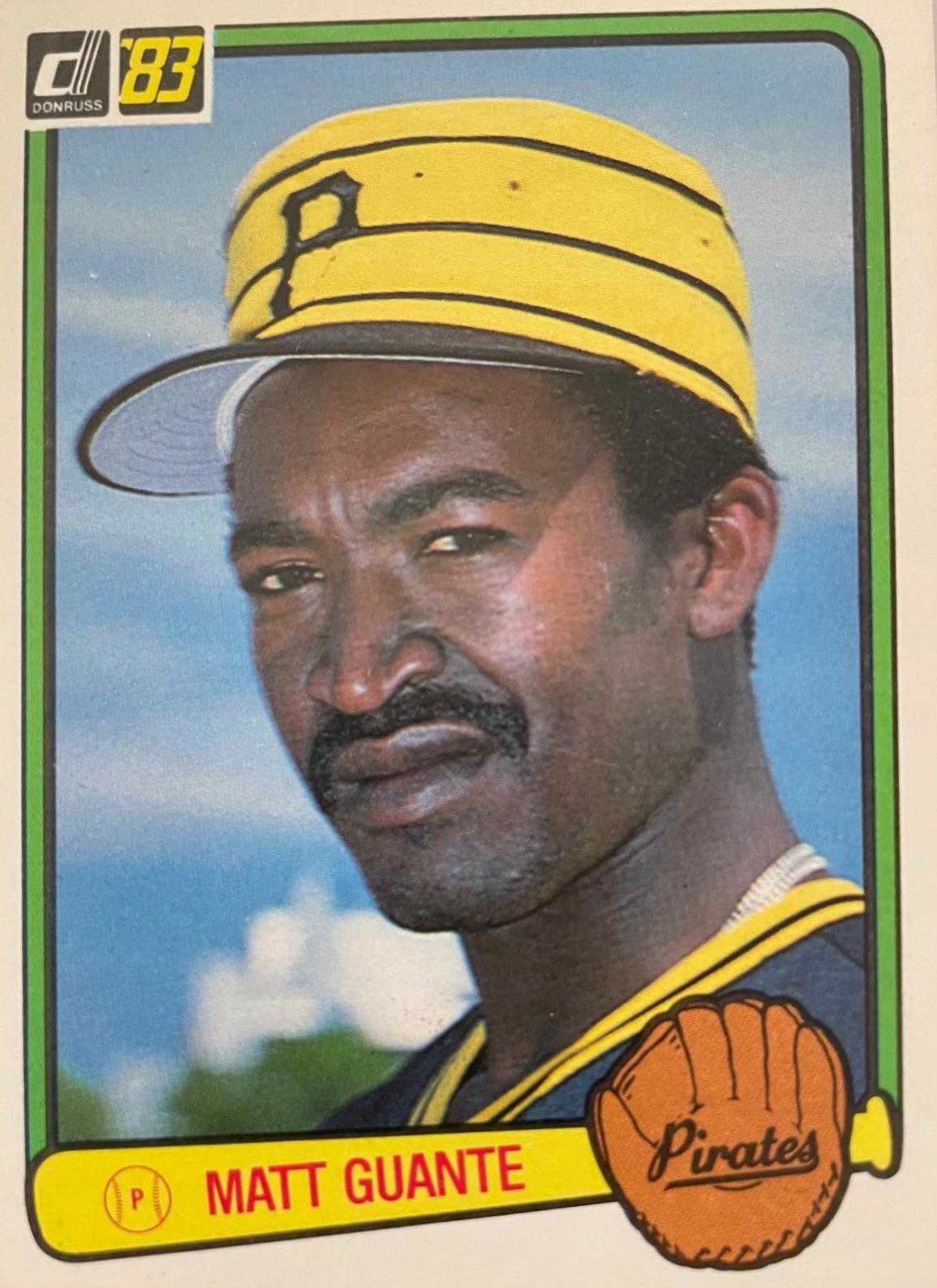 Matt Guante #423 1983 Donruss Baseball