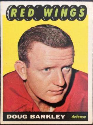 Doug Barkley #43 Hockey Cards 1965 Topps