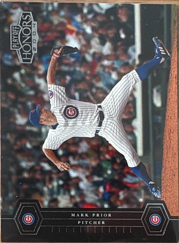 Mark Prior #48 2004 Playoff Honors Baseball