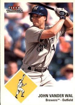 John Vander Wal #U116 Baseball Cards 2003 Fleer Tradition Update