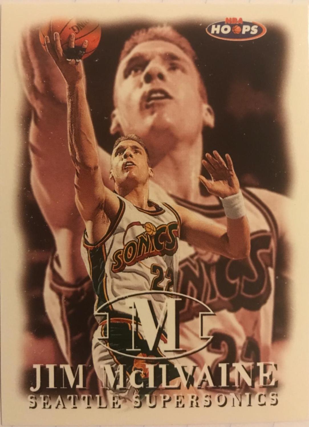 Jim McIlvaine #77 1998 Hoops Basketball