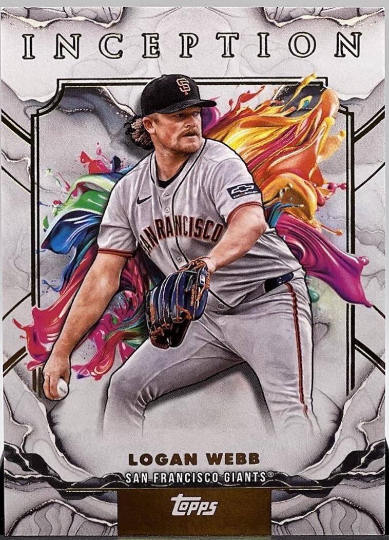 Logan Webb #80 2025 Topps Inception Baseball